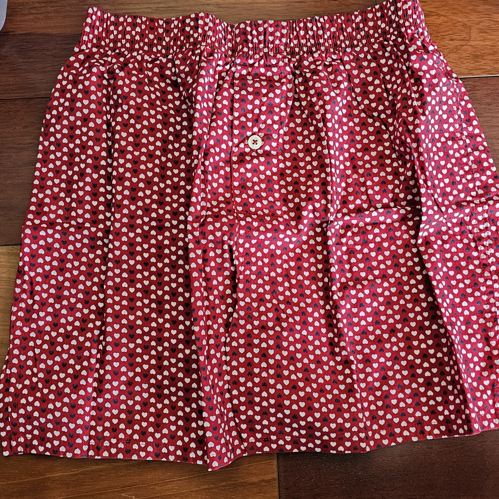 Merona Red Heart Patterned Men's Shorts